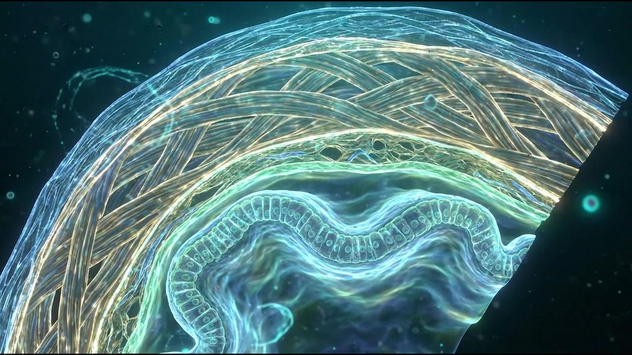 Microscopic View of Biological Cell Structure and Cellular Membranes