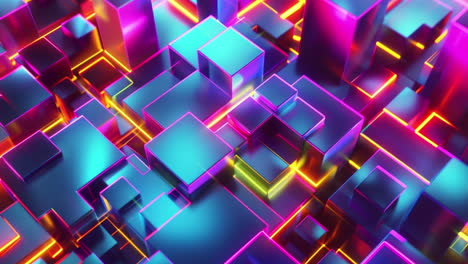 papel tapiz de fondo geométrico hecho con ai
