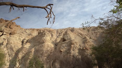 mountains at ein gedi en gedi israel biblical site