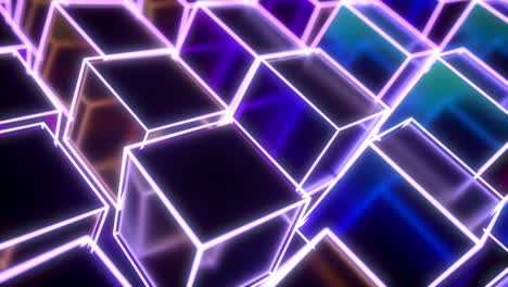 geometric footage with abstract wave effect.