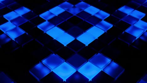 abstract blue geometric pattern