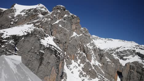 cumbre nevada de cerca