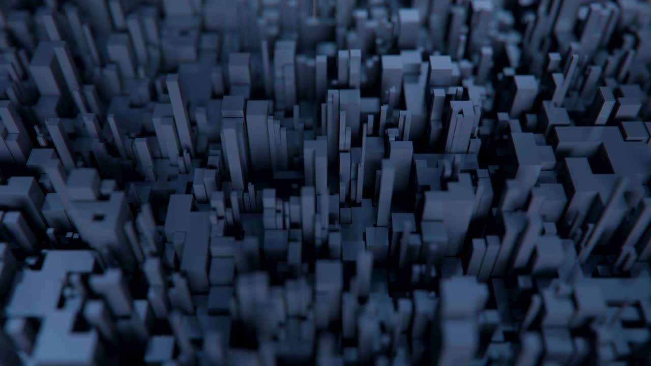el fondo cúbico abstracto de 4k.