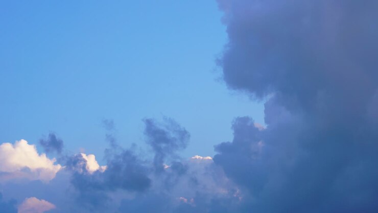 Dramatic sky, clouds surfing, colorful, blue pink orange skies, Israel, 4K Time lapse, fast motion