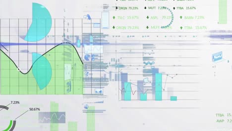 Animation-of-financial-data-processing-and-statistics