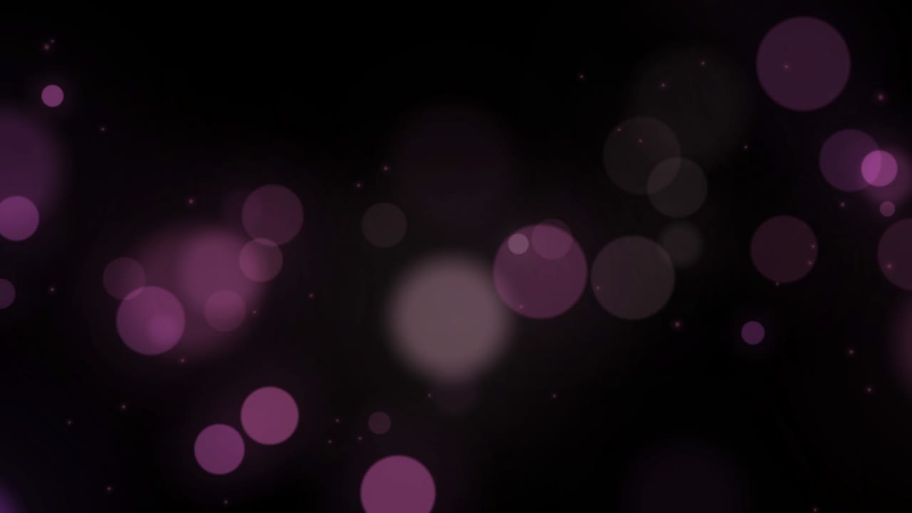 animación de ciclos rosados y púrpuras brillantes y brillantes