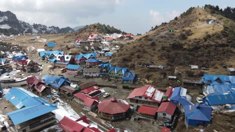 this rather large village during winter is located in kalinchowk, dolakha district of the bagmati province of nepal