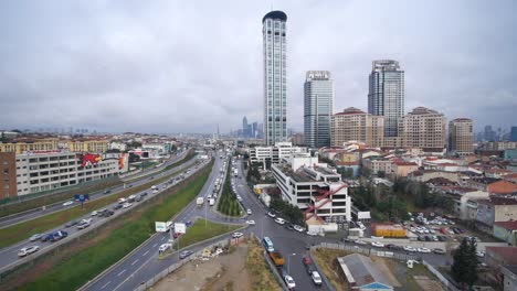 cityscape view of a turkish metropolitan area