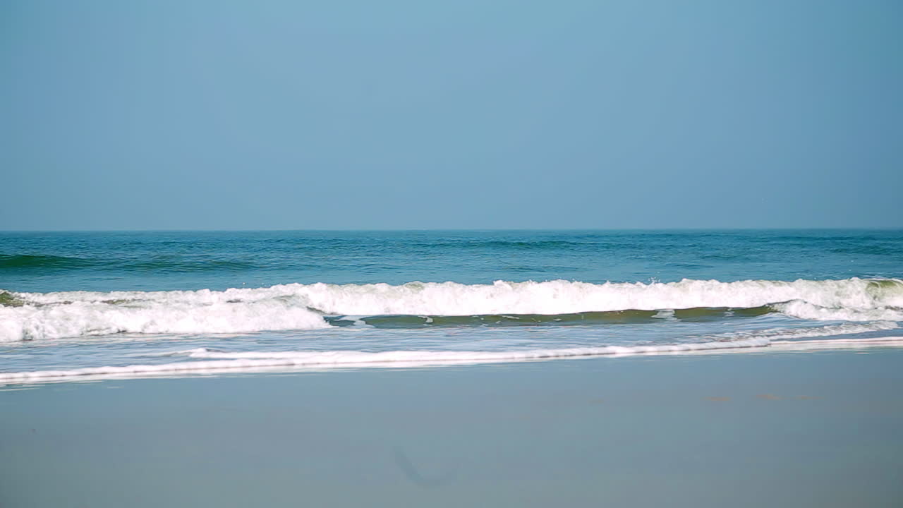 조용한 해변 풍경