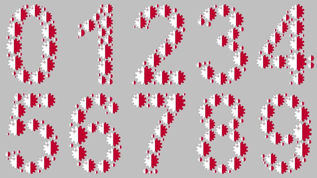 conjunto de números malteses