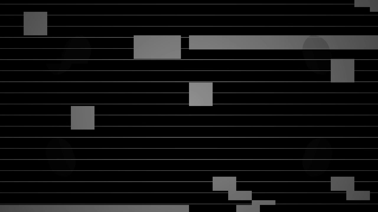 Abstract Digital Glitch Animation with Geometric Shapes