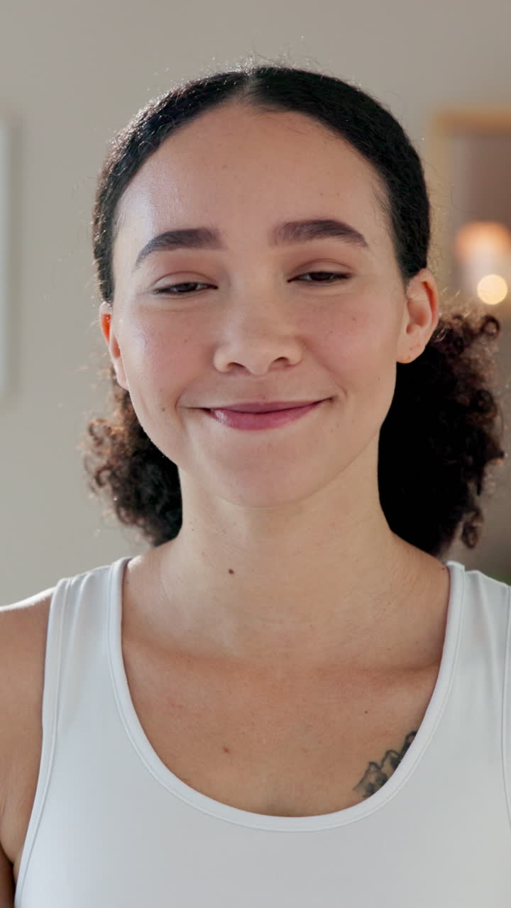 retrato de una mujer sonriente