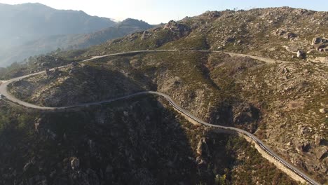 Serpentine-Mountain-Road.-Flying-Over-mountain-serpentine-road