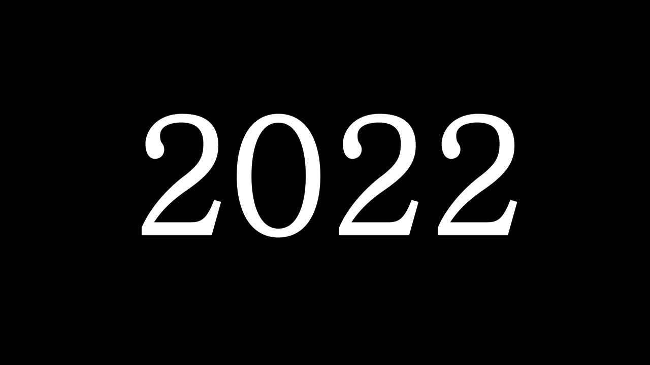 animación de texto y gráficos de movimiento 2022