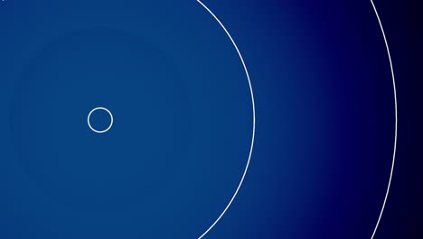 abstract blue circle background