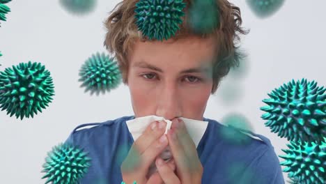 Green-viruses-and-ill-man