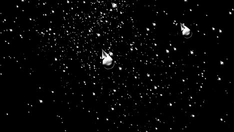 rain drops slow motion background