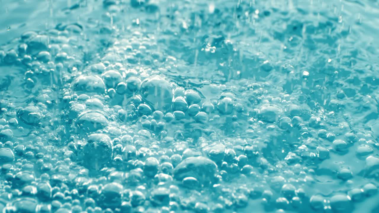 Boiling Water Bubbles