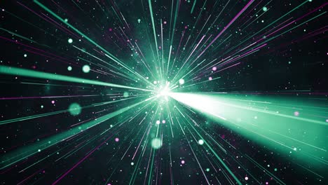 particles green pink event game trailer titles cinematic concert stage background loop