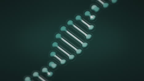animación de la cadena de adn sobre fuegos artificiales sobre fondo negro