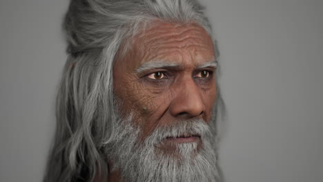 Portrait-of-senior-Indian-man