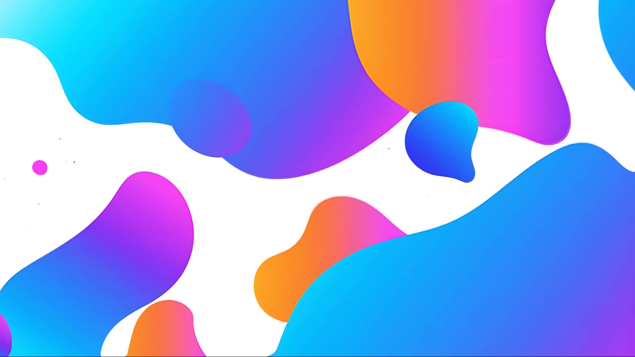 Sfondo Animato Astratto e Colorato 4K