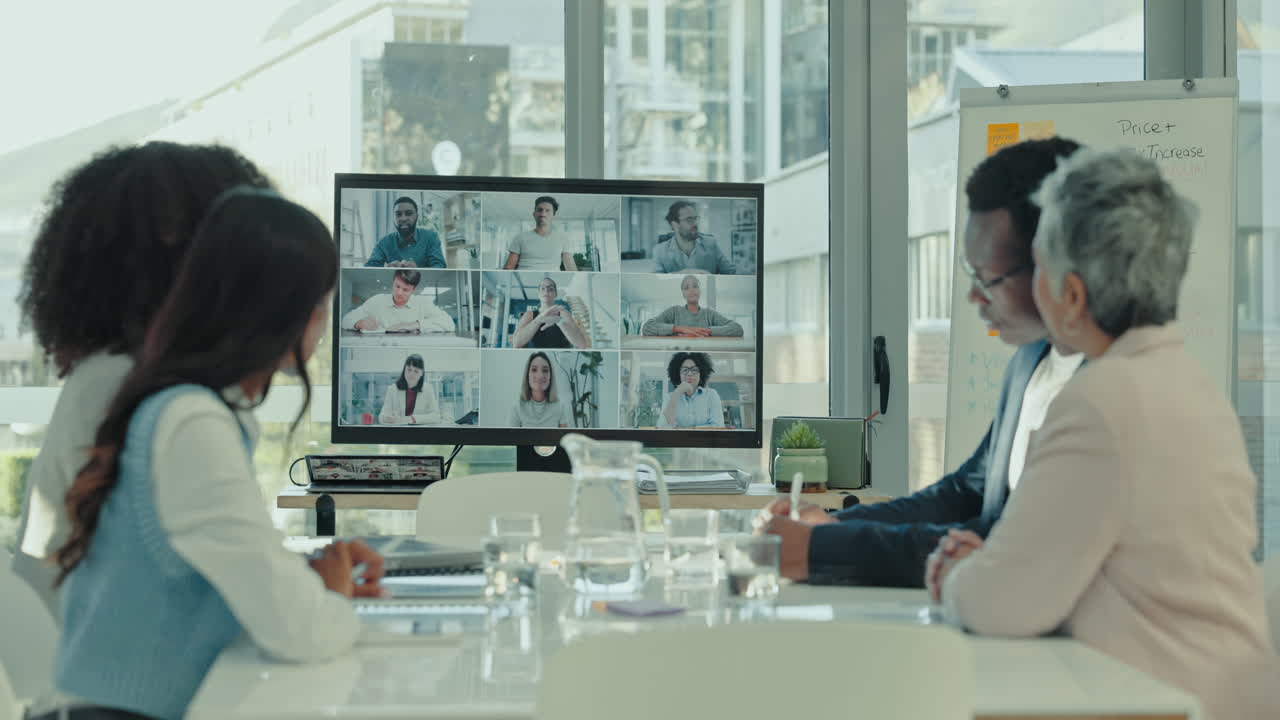 비디오 컨퍼런스, 온라인 회의