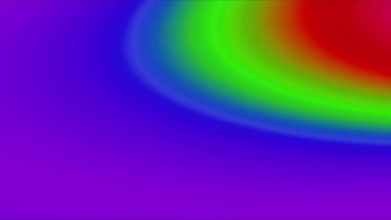 Sfondo animato astratto con gradienti di colore fluidi e vivaci