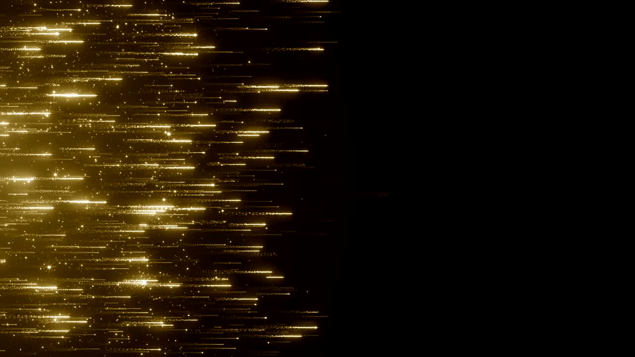 입자 금 반이는 보케상 먼지 추상적인 배경 루프