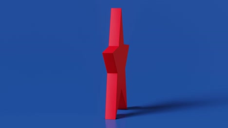 imágenes de renderización 3d bandera nacional de los ee.uu. en un círculo de visualización 19