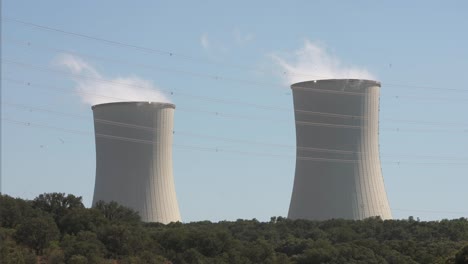 trillo nuclear power plant situated near trillo town, in the province of guadalajara, spain