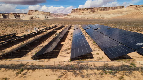 utah's desert solar farm in stunning aerial footage