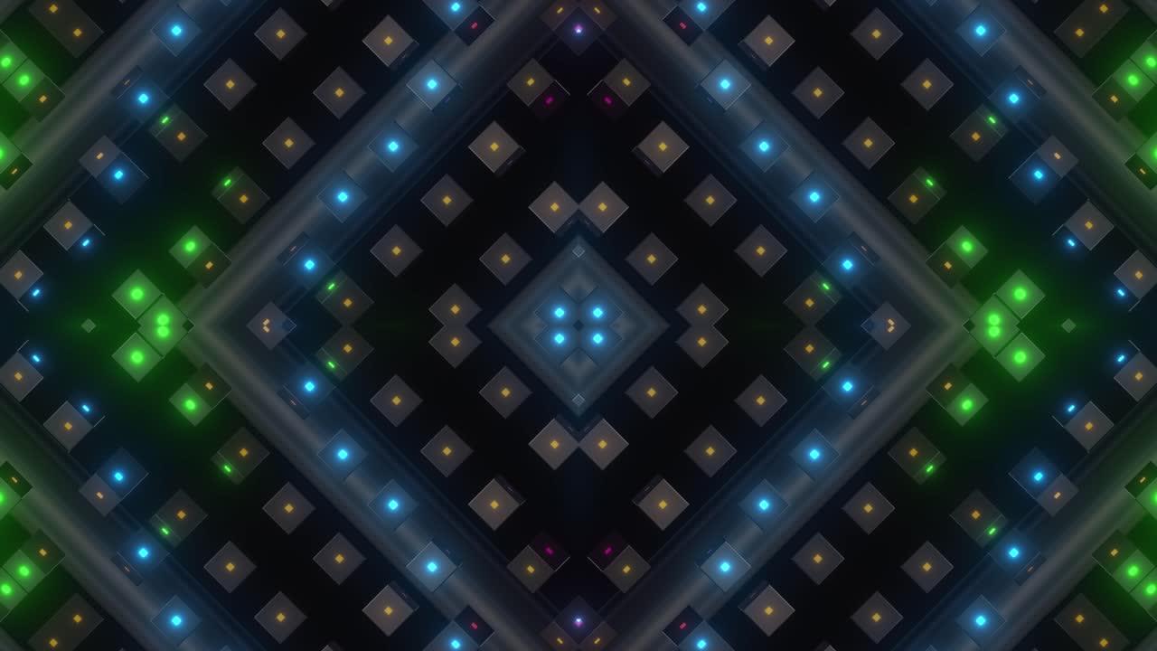 Abstract Geometric Light Pattern