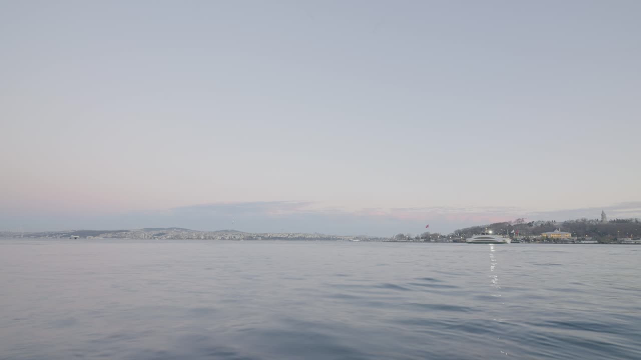 이스탄불 만 새벽과 저녁