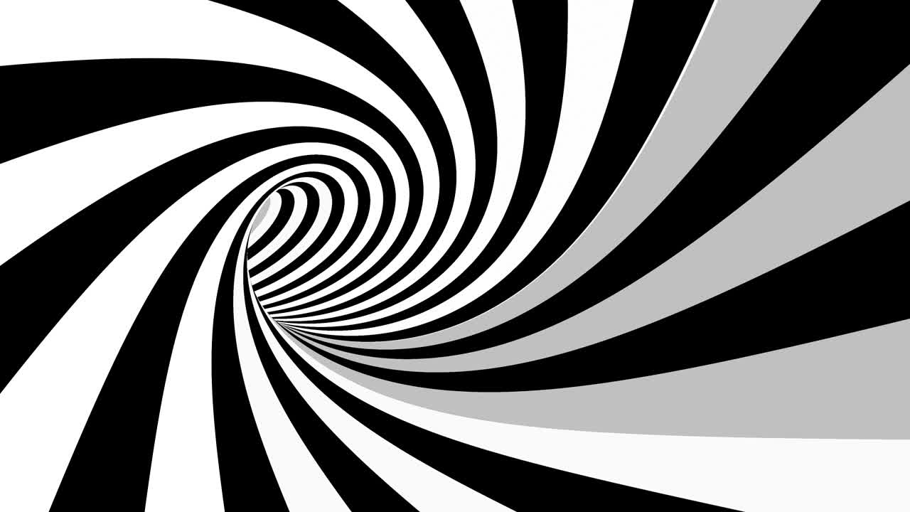 몽환적인 나선형 환상 (hypnotic spiral illusion)
