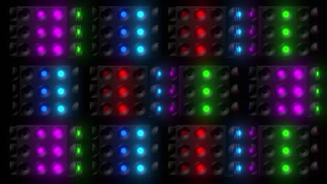 abstract colorful led light pattern