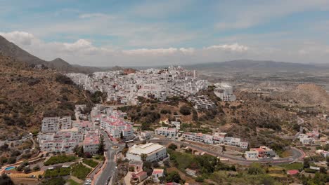 the white village of mojácar during day light