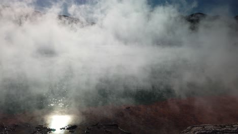 el país de las maravillas termales de wai-o-tapu, nueva zelanda