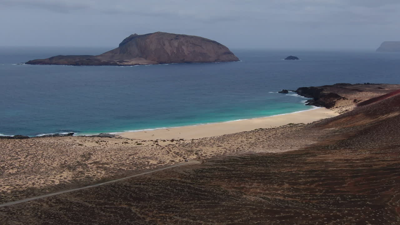 Scenic Island Beach Landscape