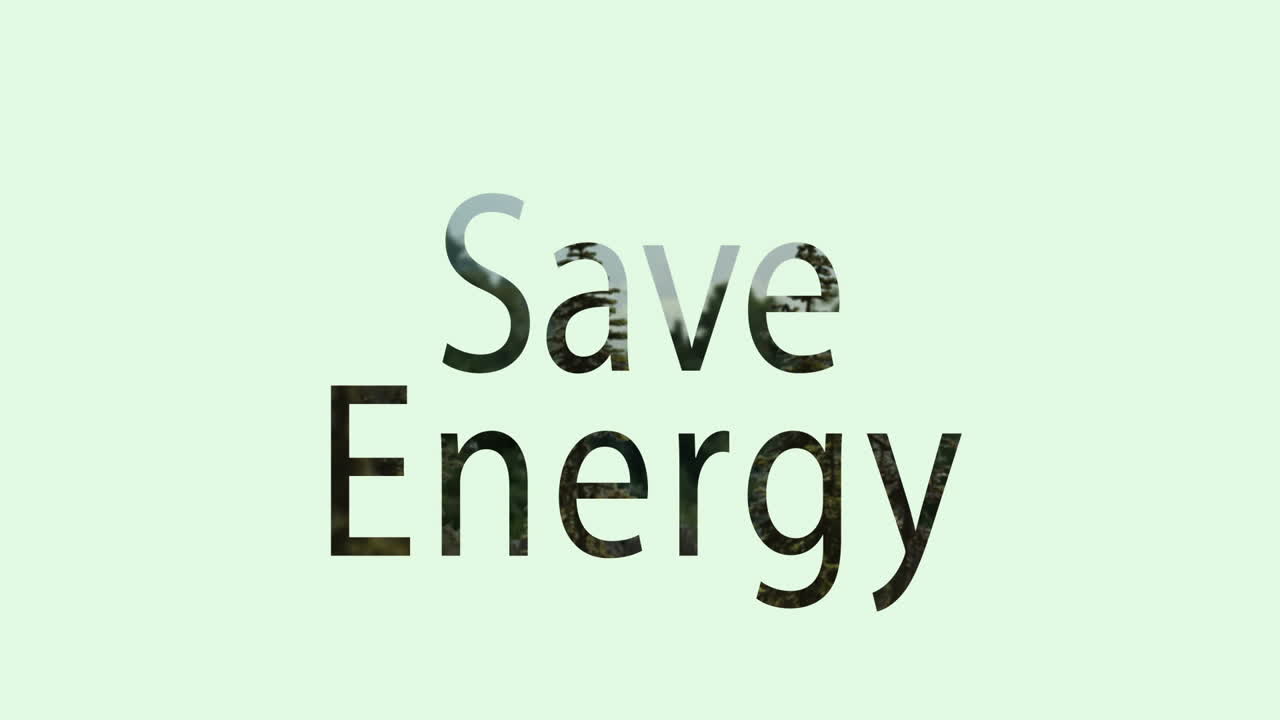 vídeo compuesto digital de ahorro de energía