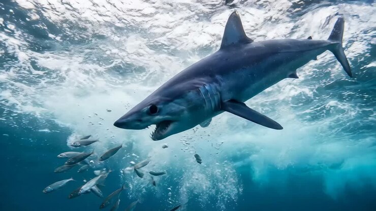 Sharks in the Ocean