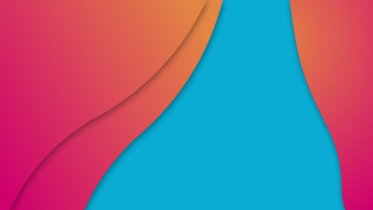 animación de ondas de gradiente que se mueven sobre un fondo azul