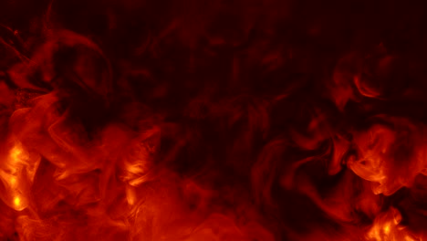 lava flow overlay red orange hot fluid motion