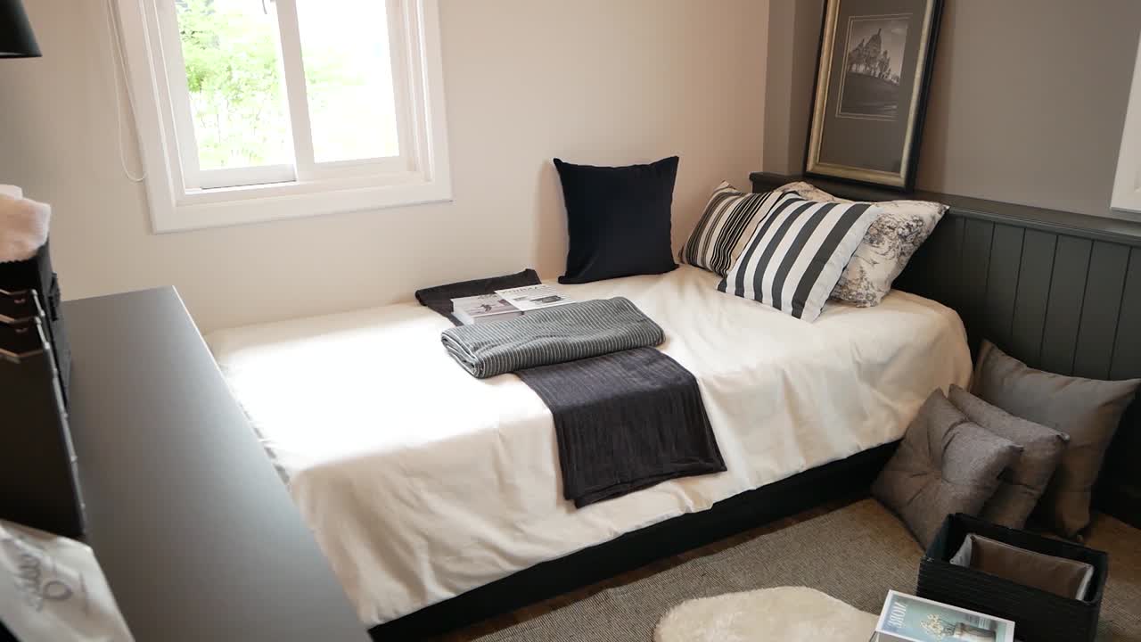 세련되고 아늑한 장식 침실 장식 아이디어