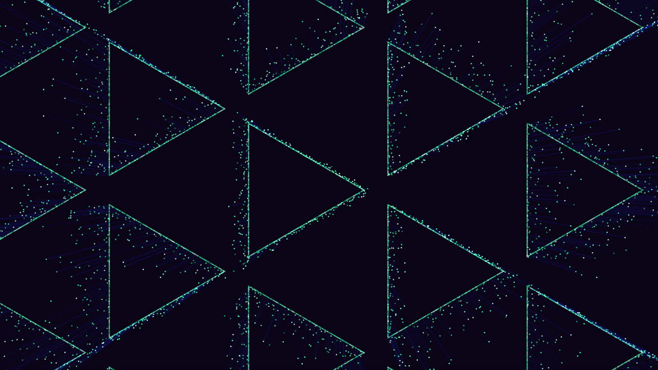 기하학적인 파란 선 패턴 현대적이고 추상적인 디자인