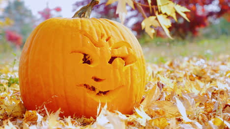 Close-Up-Face-Carved-Into-A-Pumpkin-1