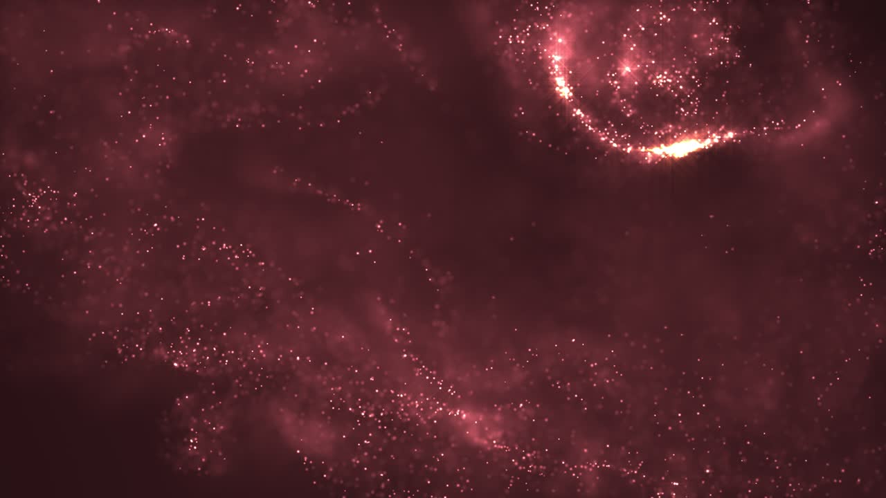 추상적인 은 입자