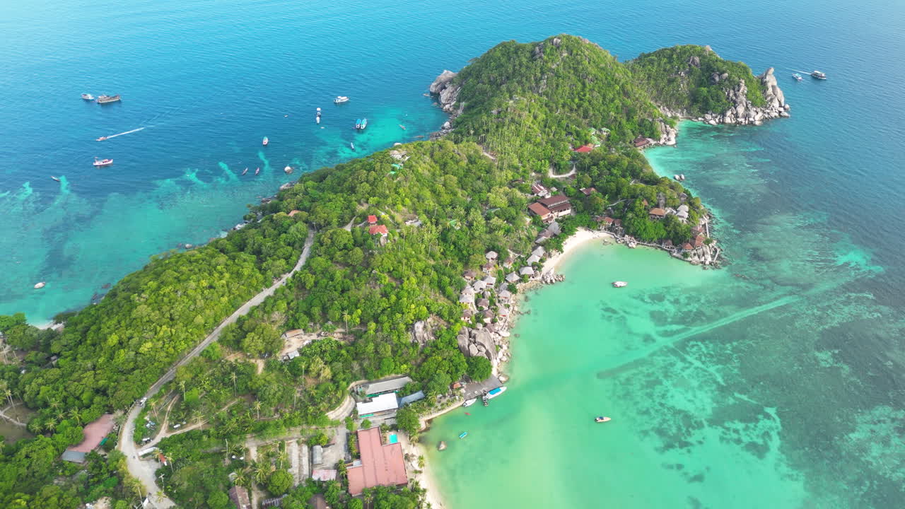 자유 해변 코타오, 태국