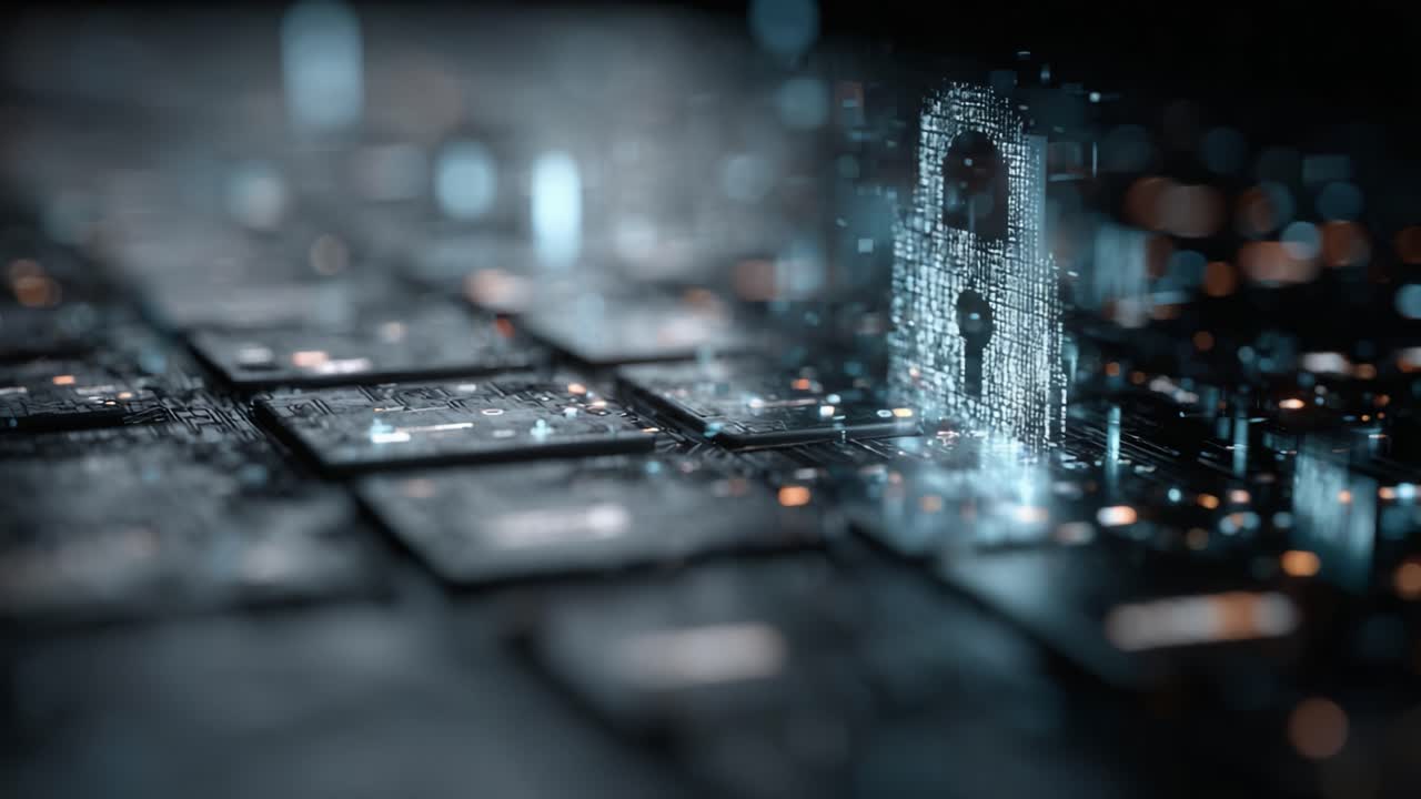 Exploring the Digital Realm: A Visual Representation of Cybersecurity with an Emphasis on Data Protection Through Innovative Lock Imagery
