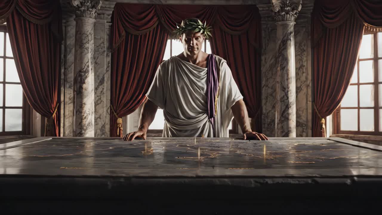 Ancient Roman Strategy Map